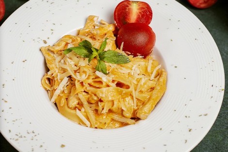 Pasta alla carrettiera con pecorino stagionato